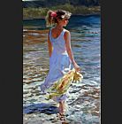 Volegov Paintings - Ebb Tide by Vladimir Volegov